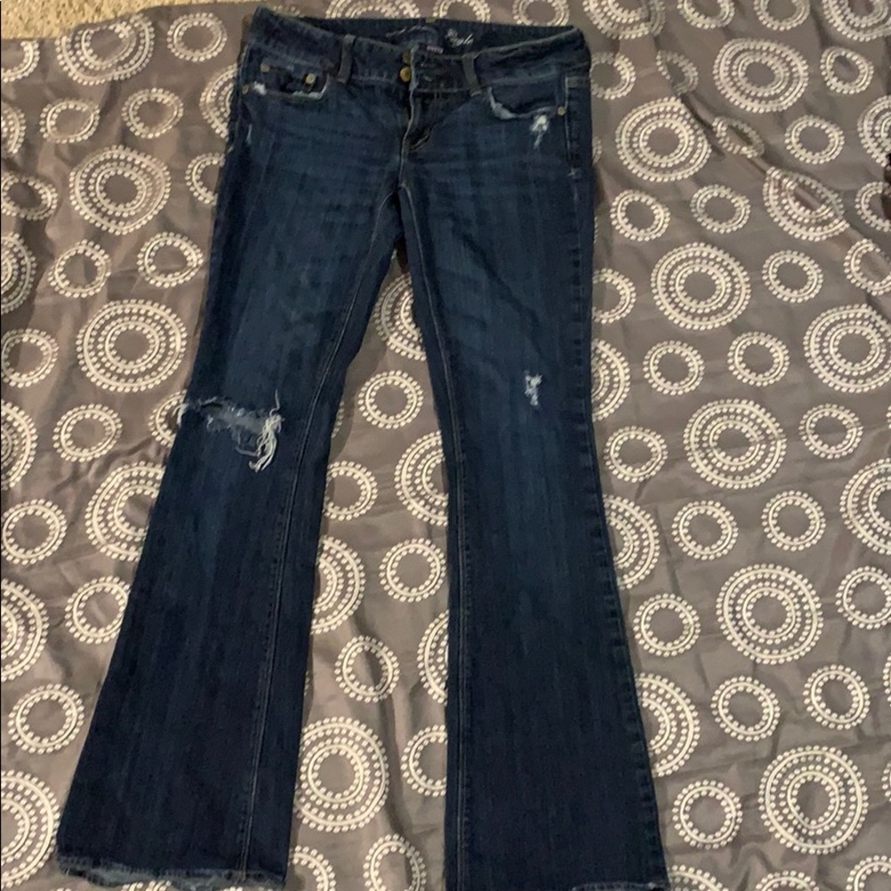 American Eagle women’s Stretch bootcut jean 6 Reg